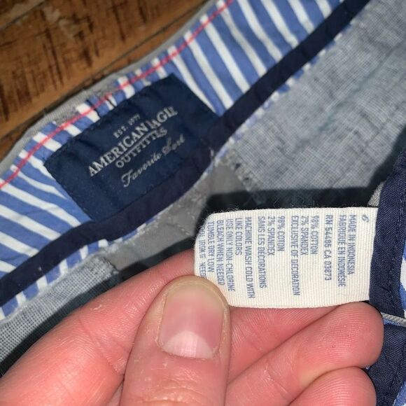 American Eagle tan The Short size 6 summer classic shorts - Picture 2 of 3